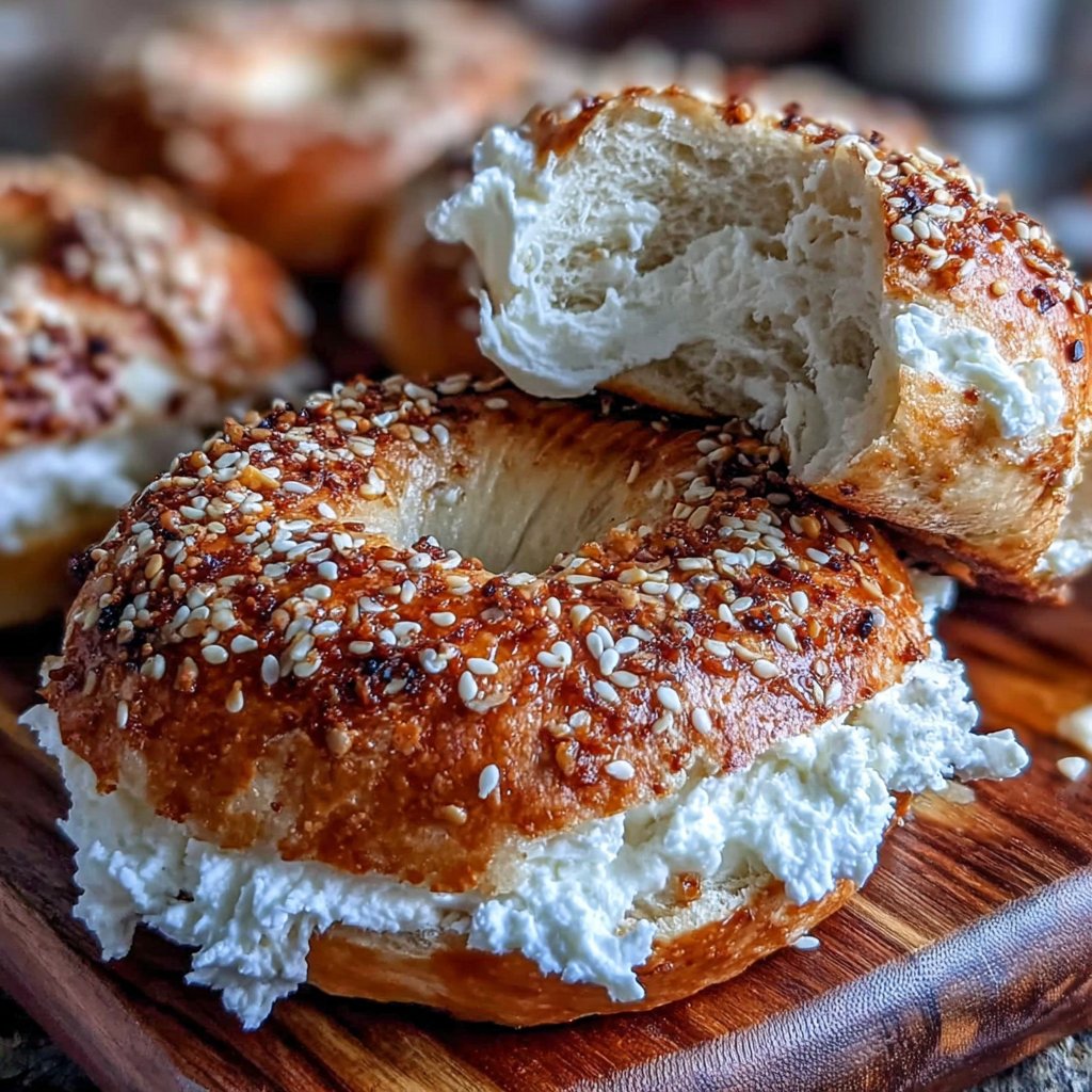 Soft Yogurt Bagel Recipe