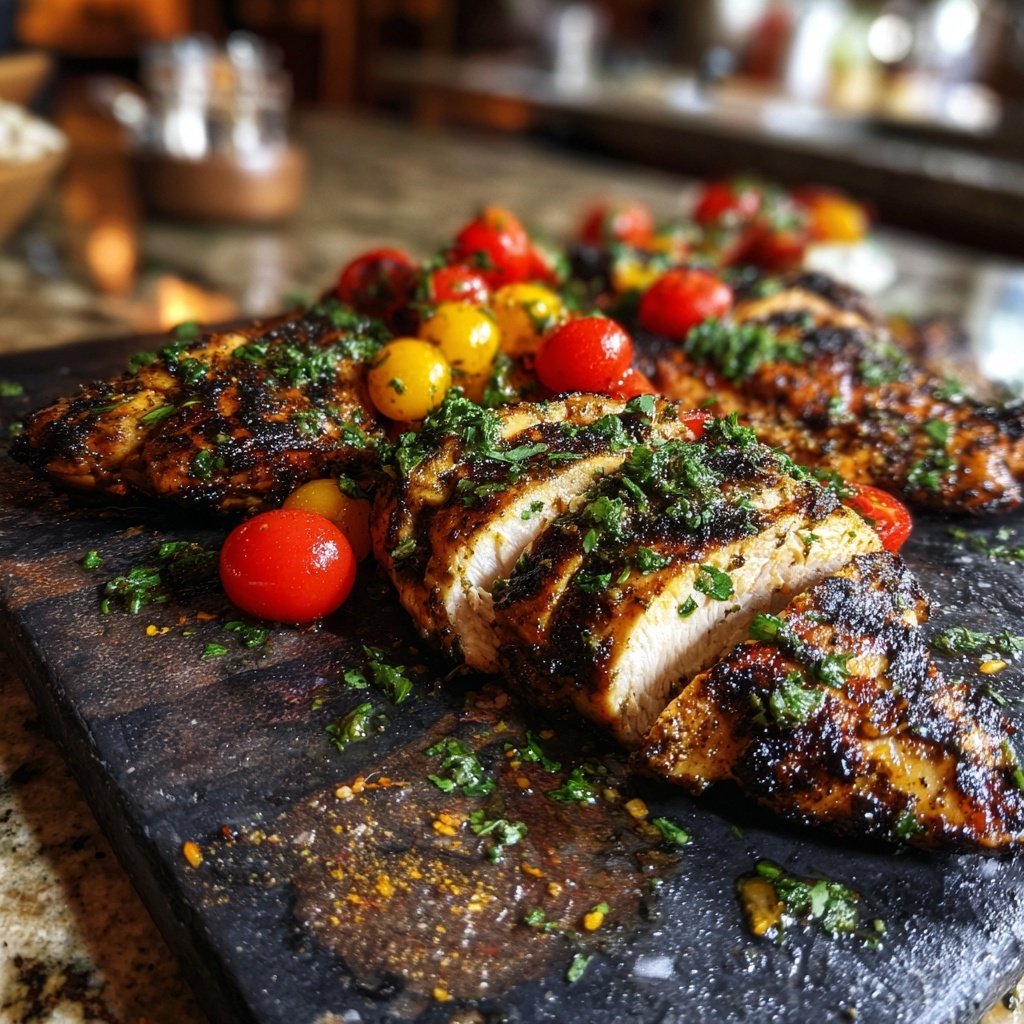 Mediterranean Grilled Chicken Plate