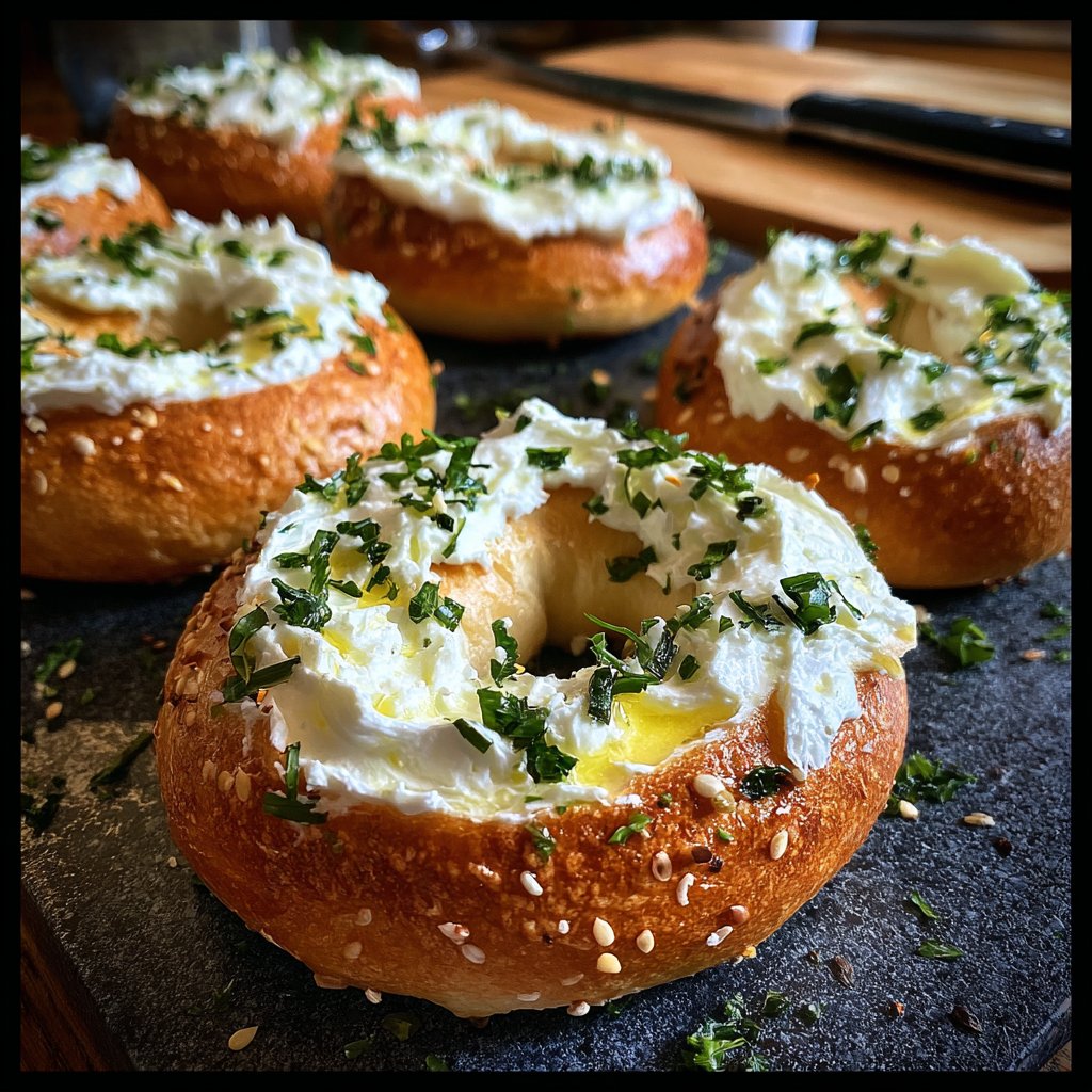 High Protein Bagels With Greek Yogurt