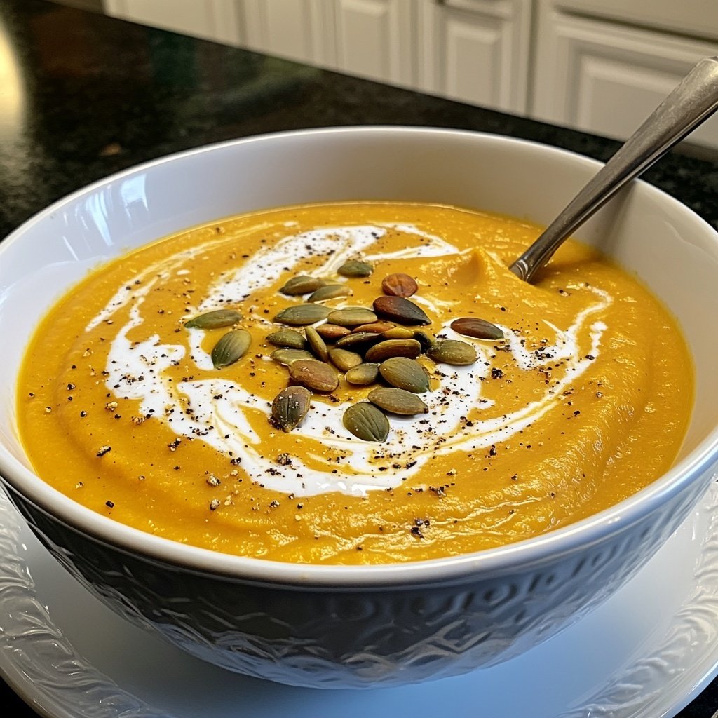 Creamy Vegan Squash Soup