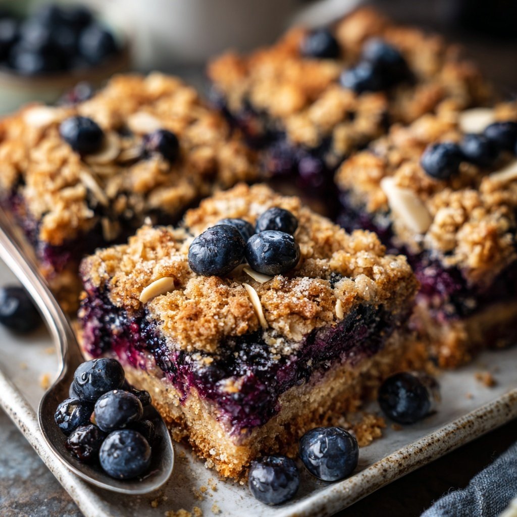 Blueberry Baked Oatmeal Breakfast
